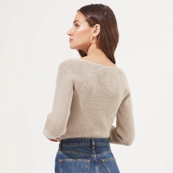 ASTR  Fletcher Ribbed Knit Sweater - Picture 4 of 5